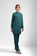 BLACKWELL – Tesettür Üniforma Üst Petrol Yeşili - Görsel 2