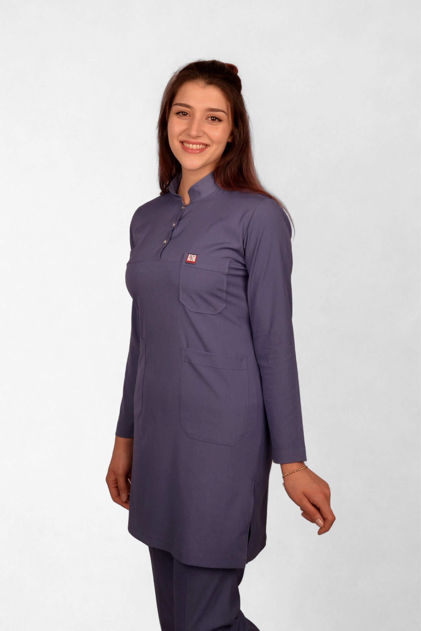 Untitled (4929 x 2048 px) - 14 FLORANCE – Tesettür Üniforma Takım Fırtına Mavisi - Görsel 1