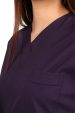 NOVA – Tesettür Üniforma Takım Koyu Mor - Görsel 6