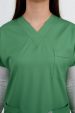 NOVA – Tesettür Üniforma Üst Yeşil - Görsel 5