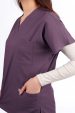 NOVA – Tesettür Üniforma Takım Lila - Görsel 7